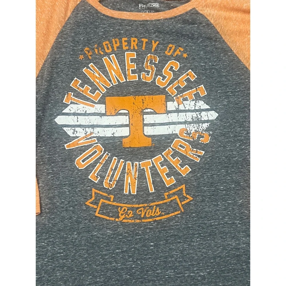 Tennessee Volunteers Girls S 3-5 ProEdge Raglan 3/4 Sleeve Shirt Vols UT